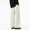 Men's Loose Fit Wide-Leg Knit Sweatpants