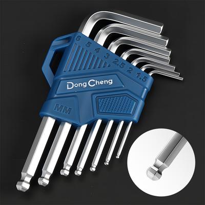 7 Pcs Allen Key Sets Hexagon Spanner Universal Hex Wrench Screwdrivers Six-Lens Ball Keys Hand Tools For Bicycle Repair