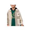 Adidas Neo Color Block Casual Corduroy Long Sleeve Jacket Men Jacket Off-White Light-Brown IK5085