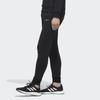 Adidas Neo Logo Cuffed Joggers Men Bottoms Black FU1046