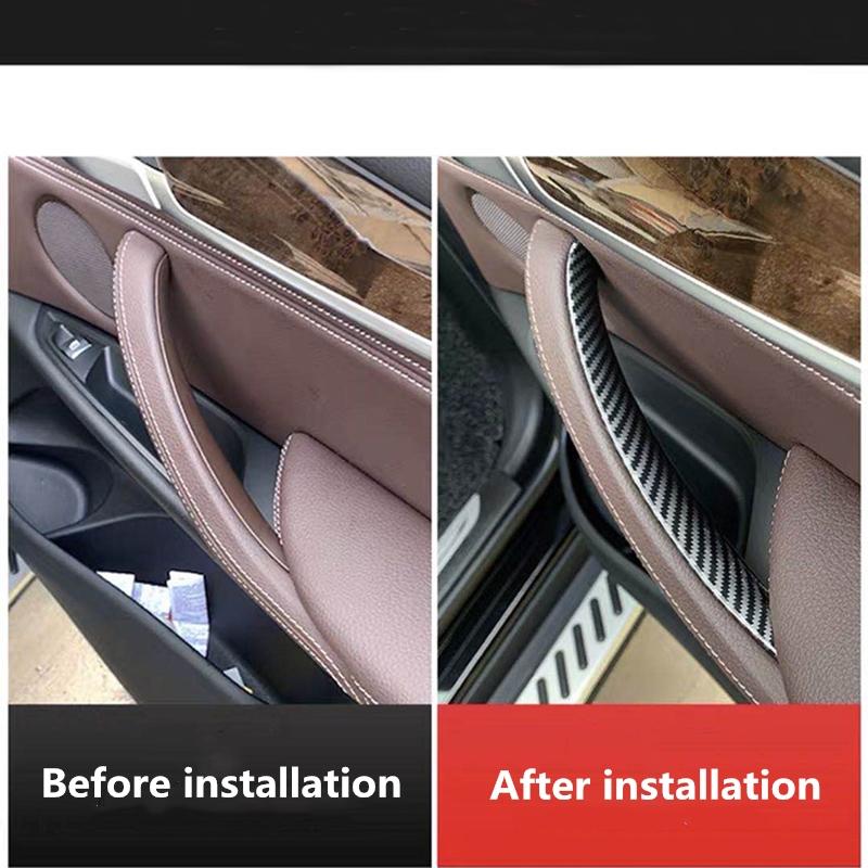 For BMW X5X6 E70 E71 F15 F16 Door Inner Handle Decorative Cover Without Removing the Original Car Handle Interior