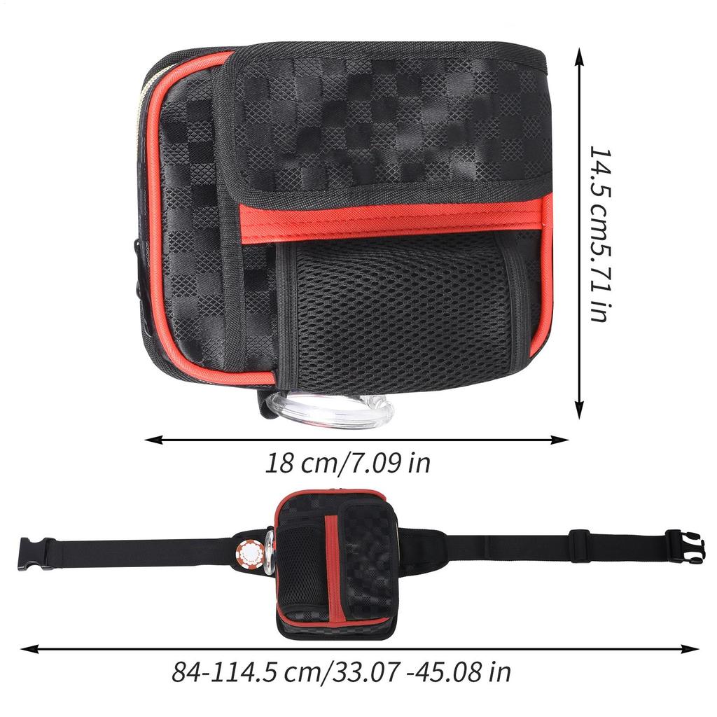 Golf Ball Bag Golf Club Bags Pack Organizer Holder Carry Waist Accessory Storage For Valuables Tees Cash Cards Keys Men Sports