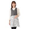 Afternoon Tea Living Apron JF88 Flower Apron, Gray