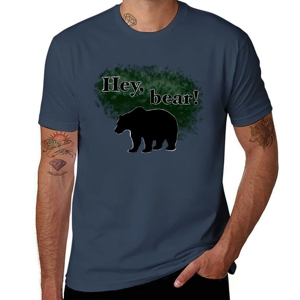 Alone Hey Bear Tshirt Lightweight Hiking Tshirt