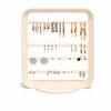 Beige Earring Stand Jewelry Organizer Display