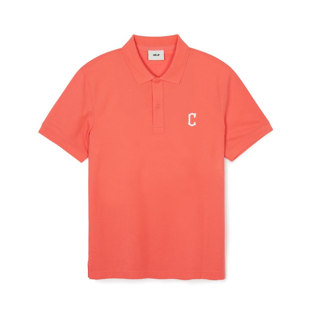 New MLB Polo Shirts Unisex Coral 3APQB0143-45COD