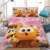 Cartoon The G-Garfield Movie Cute bedding set, Home Bedroom Comforte Nordic polyester material, suitable for children and adults