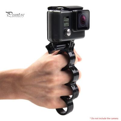 Voor GoPro Hero 4/3+/3 Camera Handheld Knokkels Vingers Grip Ring Monopod Mount