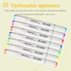 Finecolour EF100 240 Colors Alcohol Based Ink Double Headed Sketch Art Markers With Box