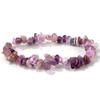 Natural stone bracelet beaded natural gravel elastic stacking wearing versatile high-end light luxury hot-selling bracelet
