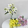 Lily Lifelike Blossom Arrangements For Wedding Venue Decor And Photography Props