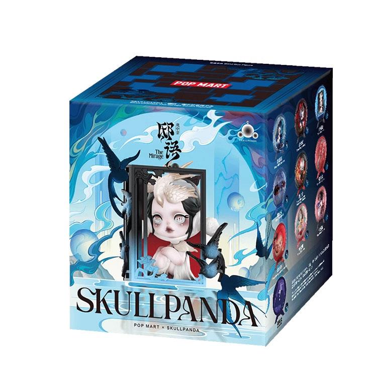 New POP MART POP MART Skullpanda The Mirage Series Figure Sealed Case 9 Blind Box PPMT-2503-0045