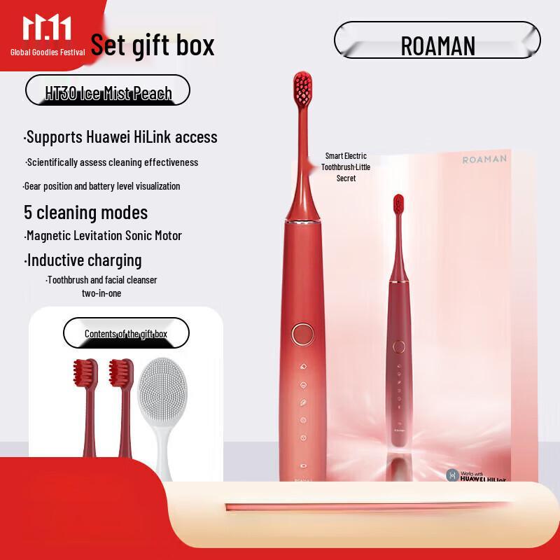 

ROAMAN HT30 Sonic Electric Toothbrush
