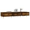 TV Cabinet Smoked Oak 150 X 36 X 30 Cm Particleboard