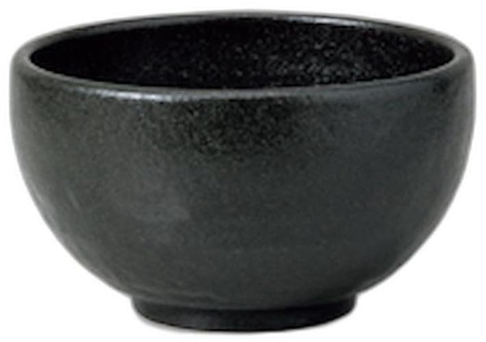 Yuzu Kuroyo Stone Grain Bowl X 13 X Bowl Setomonohonpo 4.2 [13 7.5cm] (Small)