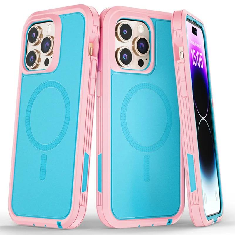 Defender Series XT OttBox Case for IPhone 17 Pro Max 16 Plus 15 14 13 12 Cover Hybrid Heavy Strong Magnetic for MagSafe Enhanced Shockproof Phone Case