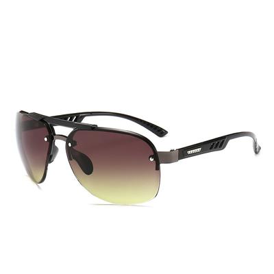 Fashion Men Vintage Metal Pilot Sunglasses Classic Brand Sun Glasses Coating Lens Driving Eyewear Men/Women Sunglasses