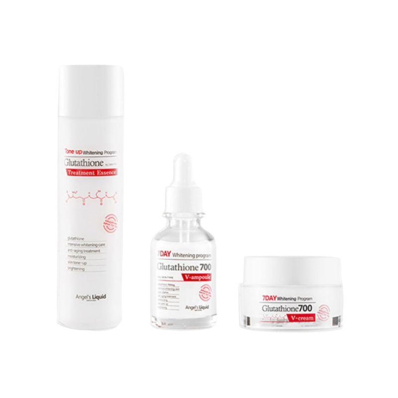 [Angel s Liquid] Botanical Radiance Energy 3-Piece Trio Set Essence 150ml + Serum 30ml + Cream 50ml