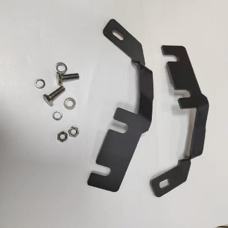 NEUE Montagehalterungen für LED-Pod-Leuchten an der Motorhaube für 2019-2022 Ford Ranger Motorhaube Schmutz-LED-Arbeitsleuchten Nebelscheinwerfer-Montagehalterung