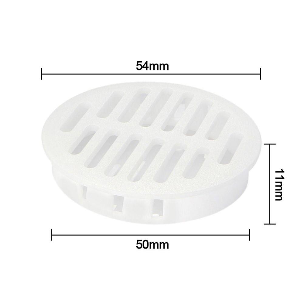 Round Air Vents 50mm 20Pcs For Efficient Kitchen And Bathroom Ventilation