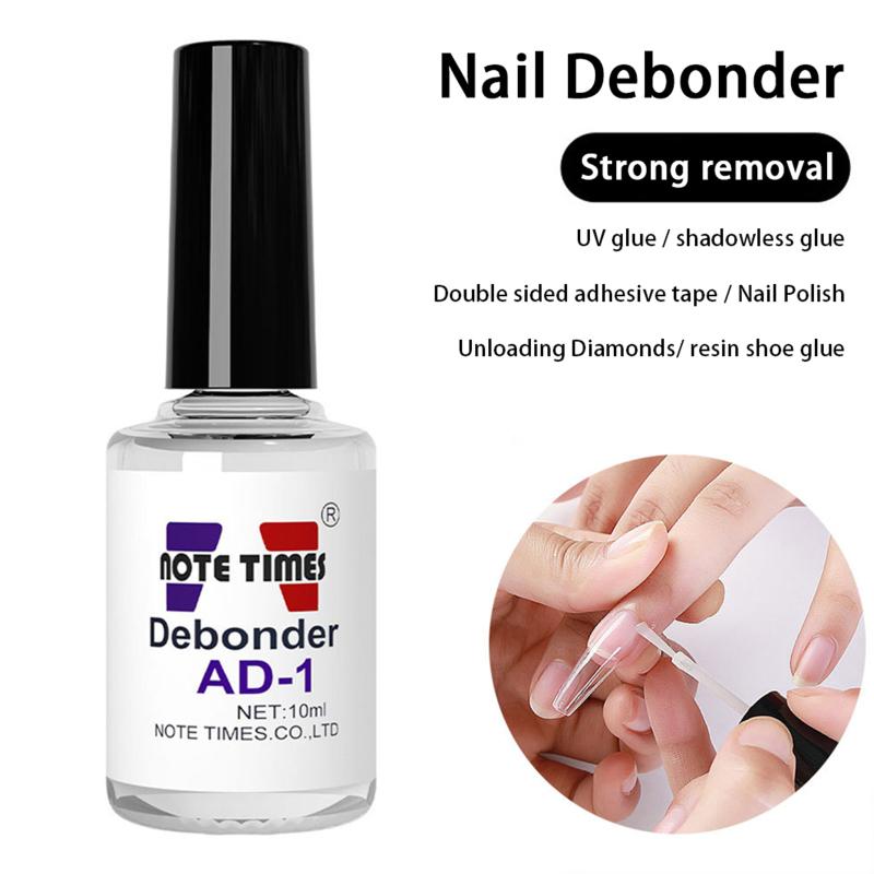 

10 мл Debonder Жидкий обезжириватель Легкое удаление без повреждения ногтей для поддельных ногтей Uv Gel Украшения