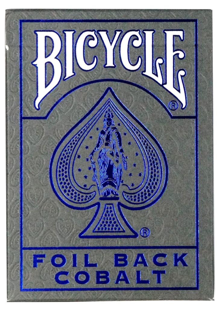 Karty Do Gry Bicycle Metalluxe Blue 1 Talia W Drewnianym Pudełku