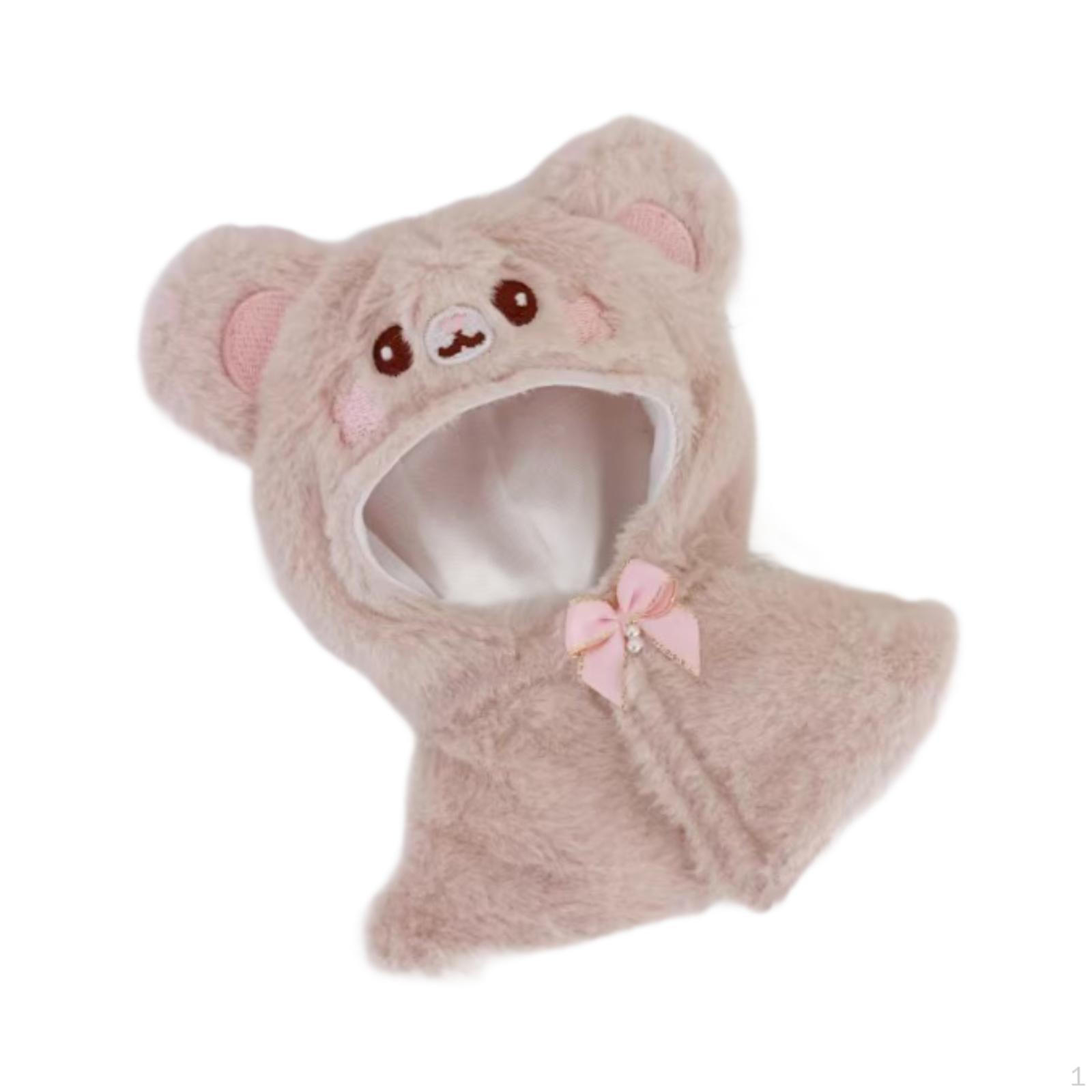 

Шаль ручной работы для кукол ростом 17 см коричневый