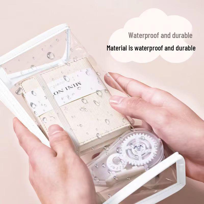 In-Stock Transparent Pencil Case - 2022 Popular Exam Edition for Students, Large Capacity for Middle and High School Use