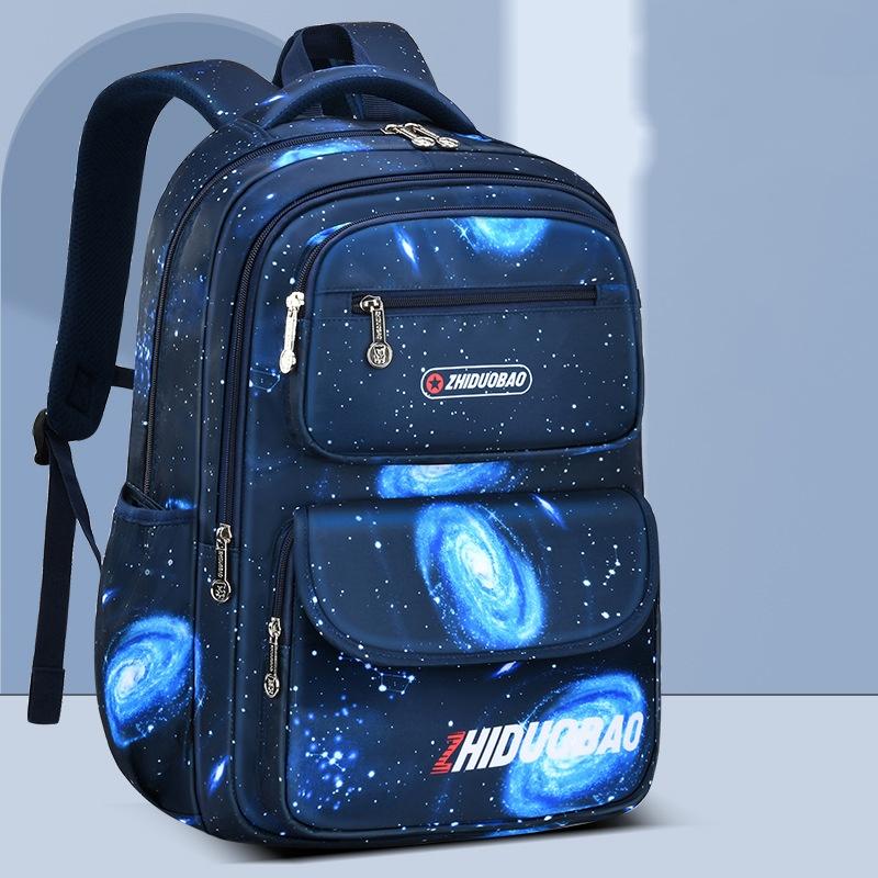 

Подростковый детский рюкзак с принтом «Звездное небо», детский наплечный рюкзак для мальчика и девочки, водонепроницаемый школьный рюкзак для спорта и путешествий, с несколькими карманами 1 PCS