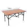 OEING Portable Roll-Up Camping Table