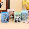 Cartoon Animal Tinplate Piggy Bank Unbreakable Coin Cash Container Storage Jar Boys Girls Money Saving Box Desktop Decoration
