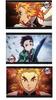 Demon Kimetsu no Yaiba the Mugen Train First Purchase Bonus Postcard Set of 3 Original Not for Sale i002 Slayer Movie -