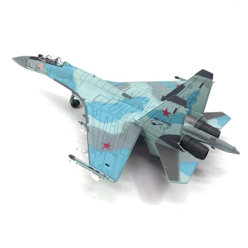 מטוס כבד מתכתי SU-35 סופר פלנקר 1:100 דגם מטוס קרב סימולציה תעופה צבאית מדעית לתערוכה ולאספנות