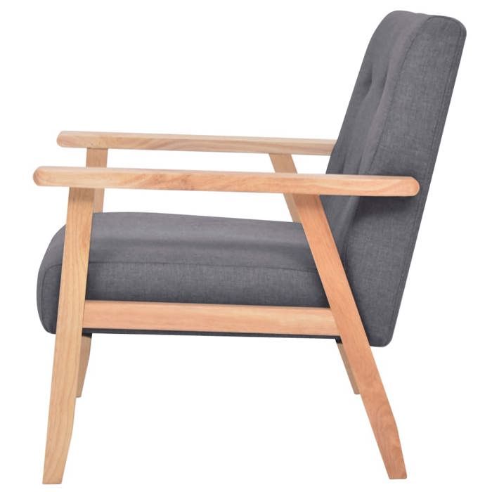 VidaXL Fauteuil Canapé Simple de Salon Siège de Salle de Séjour Meuble de Salon Chambre à Coucher Bureau Maison Intérieur 244651