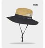 Women's Summer Outdoor Sun Hat with Ponytail Hole - Breathable, UV Protection, Parent-Child Style for Hiking