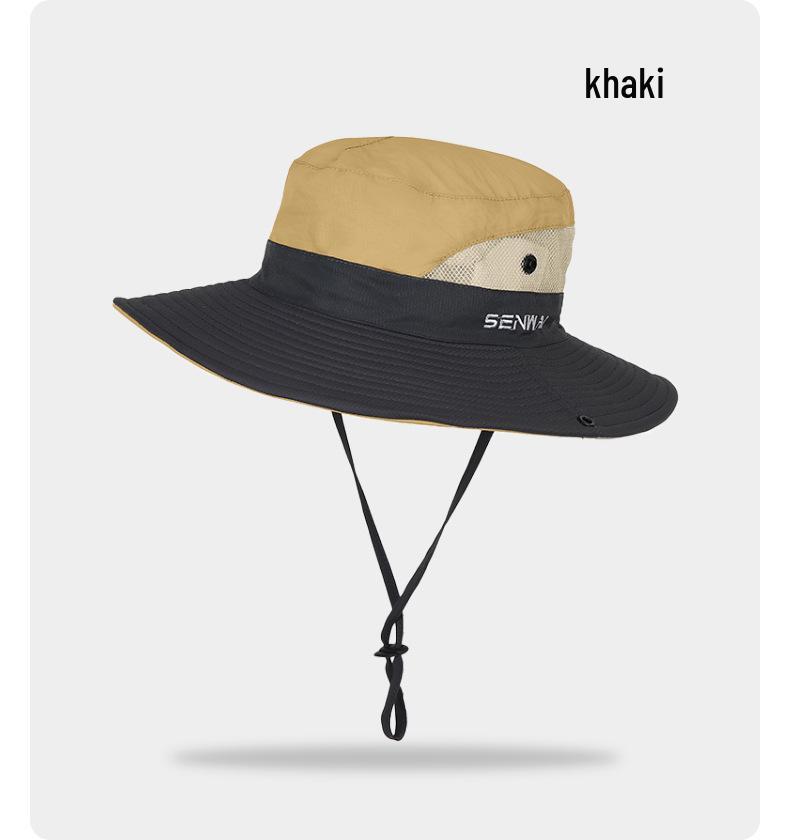 Women's Summer Outdoor Sun Hat with Ponytail Hole - Breathable, UV Protection, Parent-Child Style for Hiking