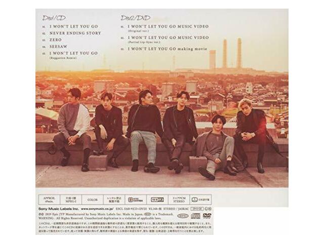 [CD + DVD] GOT7 I WON'T LET YOU GO Limited Edition A NEW