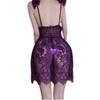 Sex underwear large size lace sexy perspective nightdress temptation free passion onesie open file hot woman