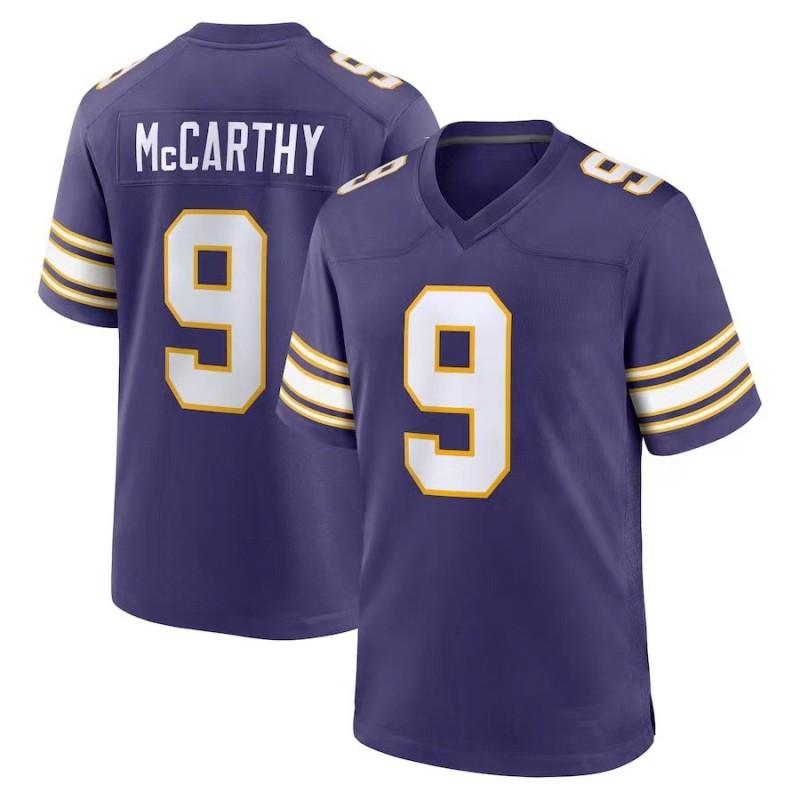 Minnesota Vikings Football Jersey 19 Thielen 15 18 Jefferson 8 Mens Sports