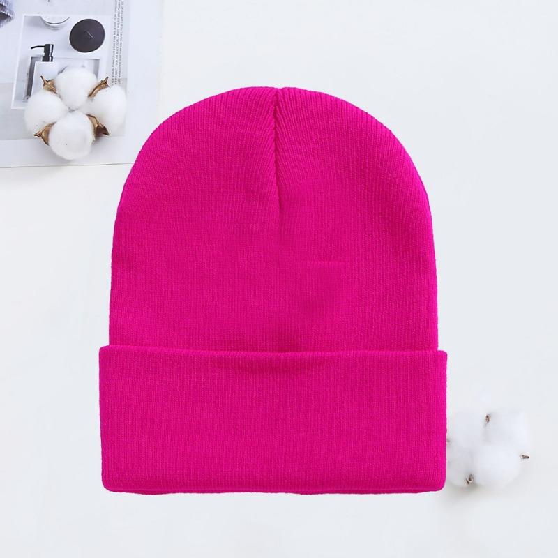 Knitted hats Versatile cold-proof autumn and winter hats Women's wool hats Knitted hats Men's
