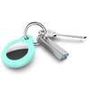 Shockproof Holder Thin Soft PC Cover with Keychains Water Resistant Surfaces Protective Shell Not Slip Grip for Trackers