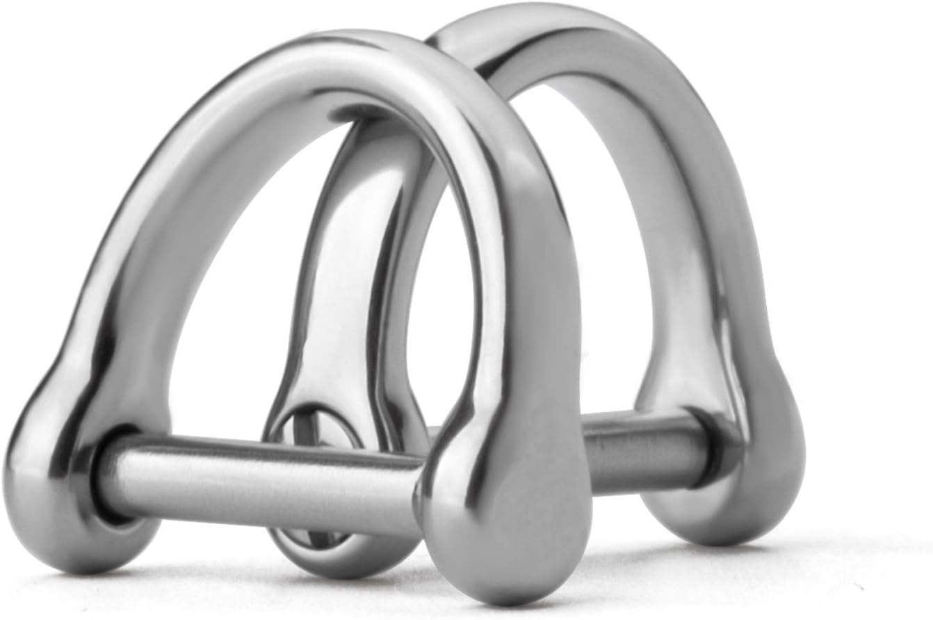 

[TISUR] Брелок для ключей автомобиля, мотоцикла, D-кольцо для смарт-ключа, ключа, ключа, нержавеющая сталь, полированная поверхность, защита от потери, простая установка (S) S