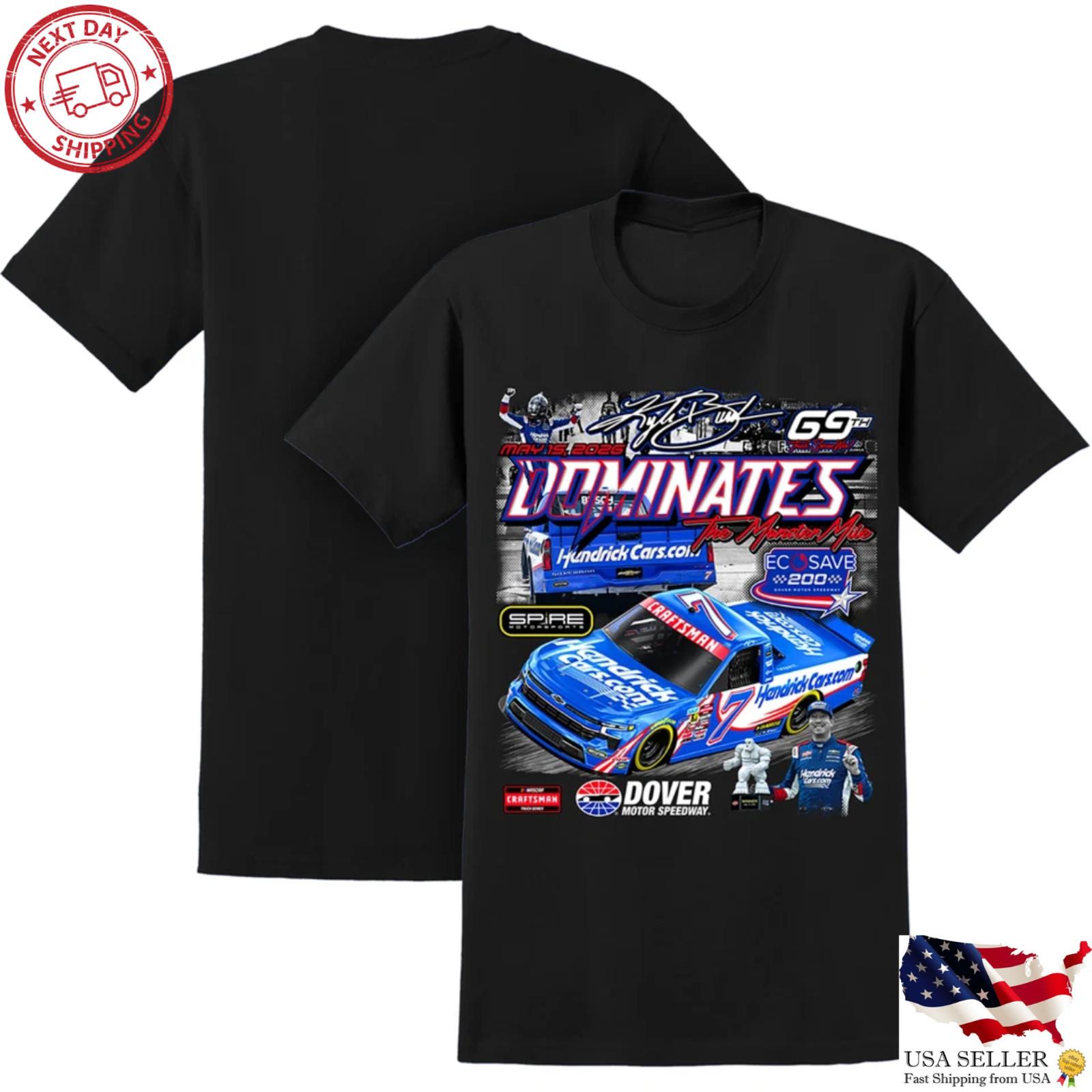 Kyle Busch Dover Win #7 Spire Truck Series NASCAR Racing Tee S