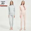Adjustable Cotton Maternity Support Pants - Thick, Warm, & Lined for All Seasons