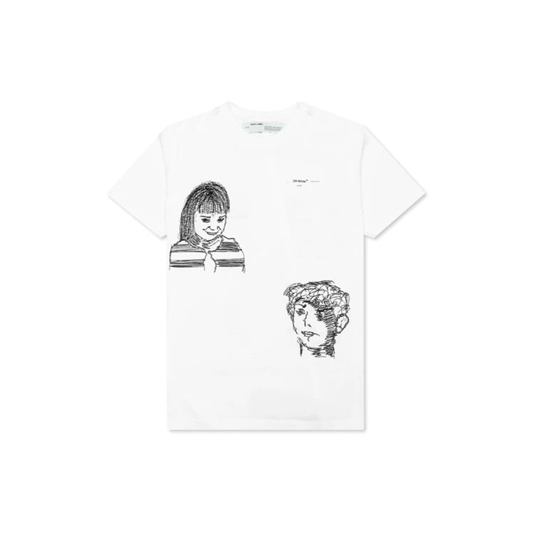 OFF-WHITE logo-print T-shirt OMAA027S201850090110