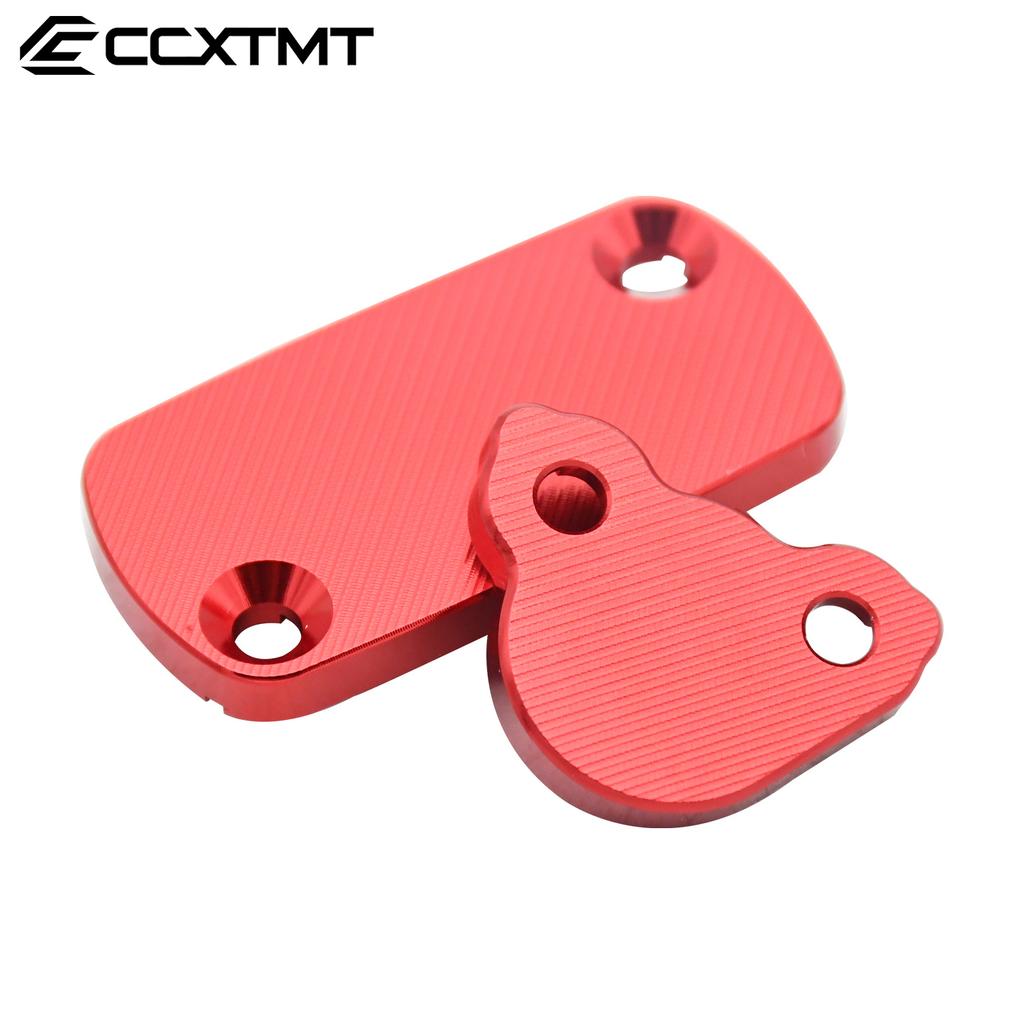 Motorcycle CNC Front Rear Brake Fluid Reservoir Cap Cover For HONDA CR CRF 125R 150R 250R 250X 250RX 450R 450X 450RX 250F 450L