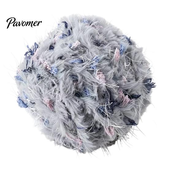 Hilo de Ganchillo Suave 33M Hilo Mezcla de Piel Sintética, Hilo Mohair Peludo para Tejer Principiantes, Suéter Bufanda Sombrero DIY Tejiendo Colorido Manualidad Suave