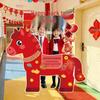 Year of the Horse Classroom Decor: Large Photo Frame for Kindergarten New Year