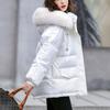 Winter Women's Fashionable Versatile Shiny Loose Warm Coat