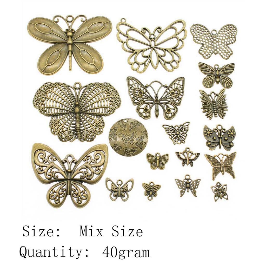 Mother's Day Charms For Earrings Mix Mixed Plant Animal Charms Pendant Souvenir Cell Phone Pendant